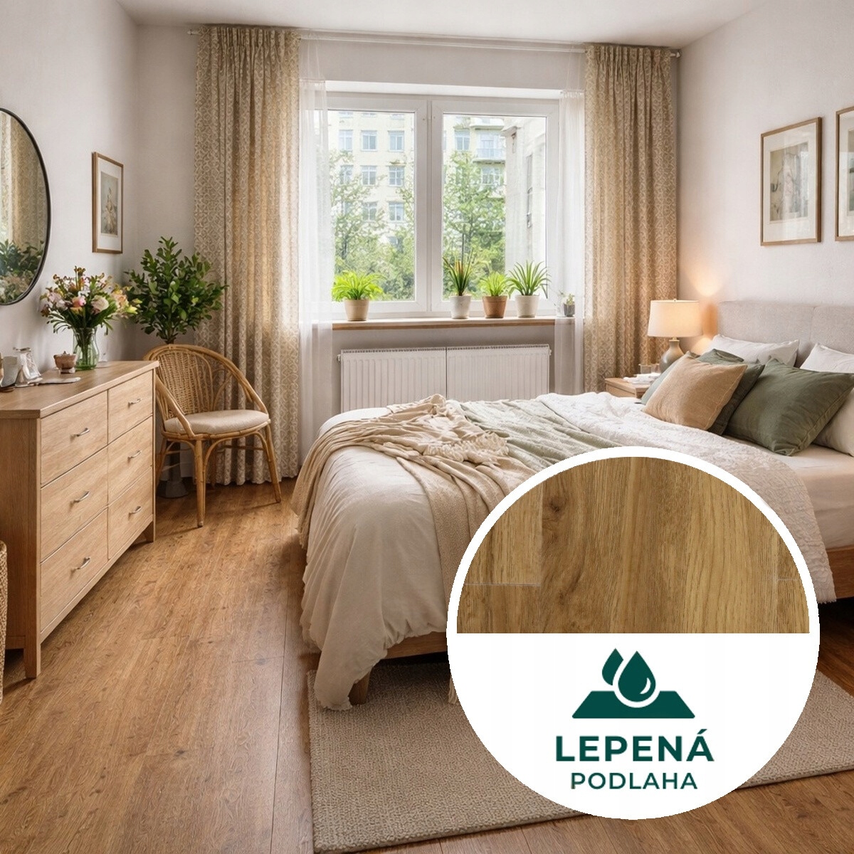 Lepená podlaha Vinylová podlaha lepená Canadian Design Hamilton Dry Back