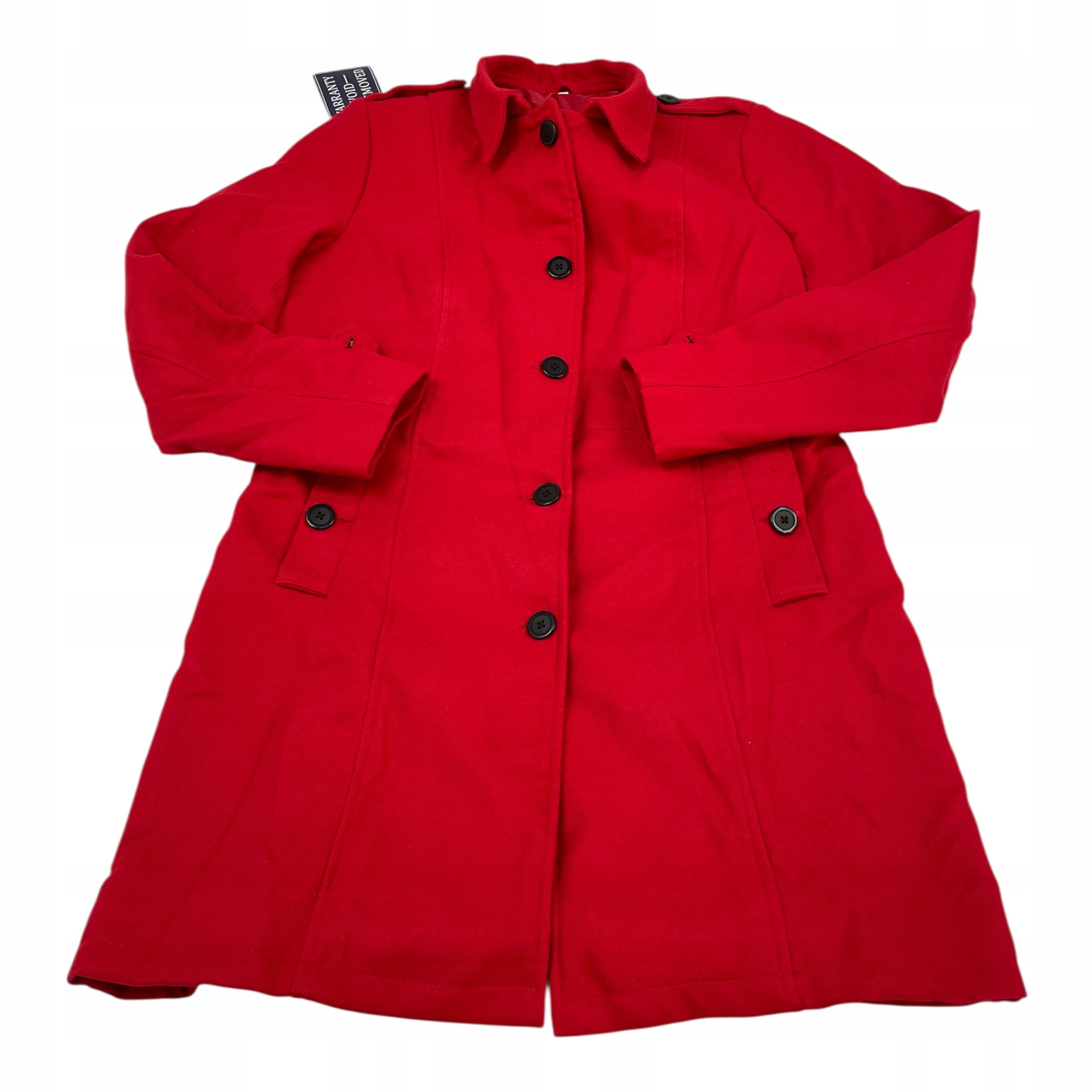 Dámský červený kabát The Wool Makers L