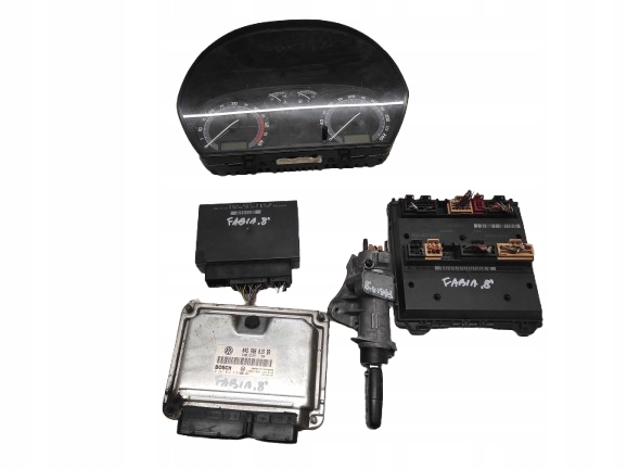 SKODA FABIA 1 I 99- 1.4 TDI ZESTAW STARTOWY STEROWNIK 045906019BR