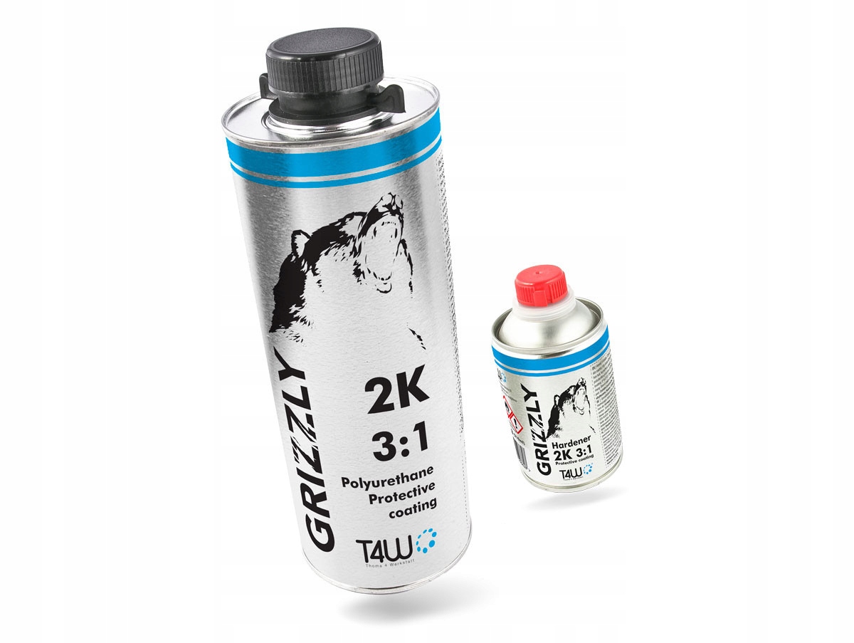 T4W GRIZZLY 2K агент защиты кузова автомобиля 3: 1 черный