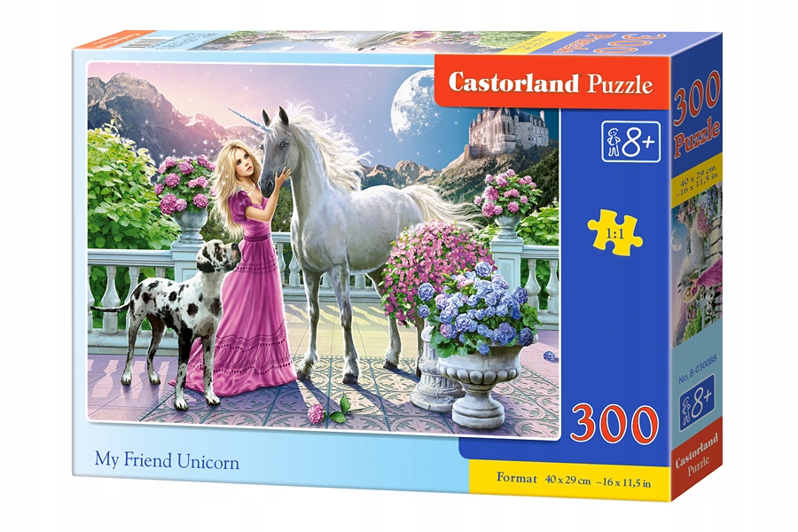 

Puzzle 300 el. Mój przyjaciel Unicor 030088