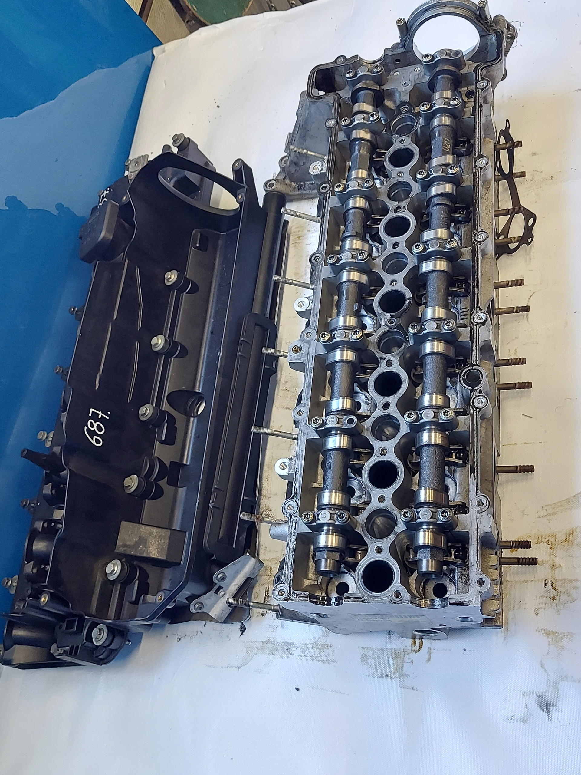 TESTATA BMW E39 M57 X5 E53 3.0 TD 22468759