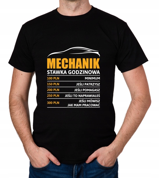 

koszulka Mechanik stawka godzinowa