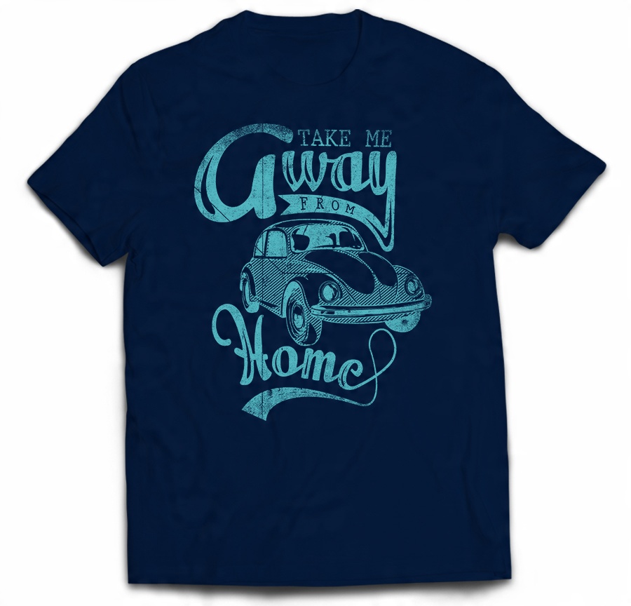 

Tshirt samochodzik samochód retro car garbus L
