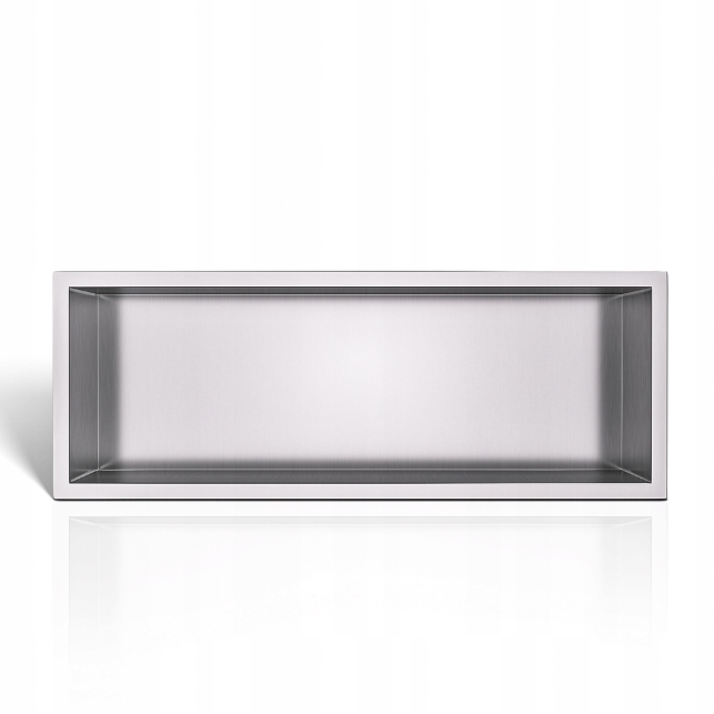 Výklenková polica Balneo Wall-box One Inox z nehrdzavejúcej ocele 60x20x10 cm