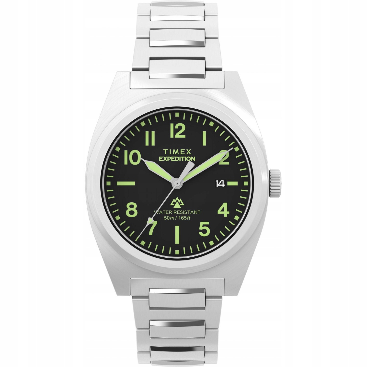 Pánské Hodinky Timex TW2Y18300 stříbrné