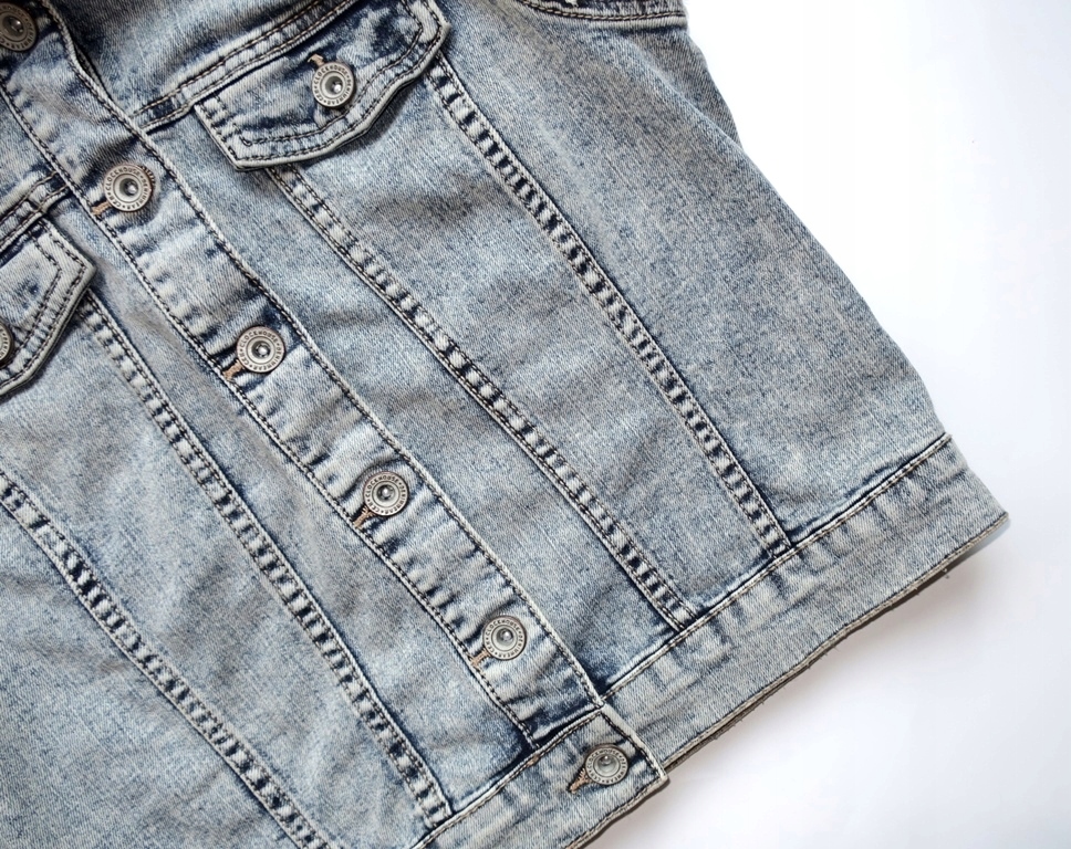 C & A джинсовый жилет джинсы винтаж M 38 летняя классическая модель