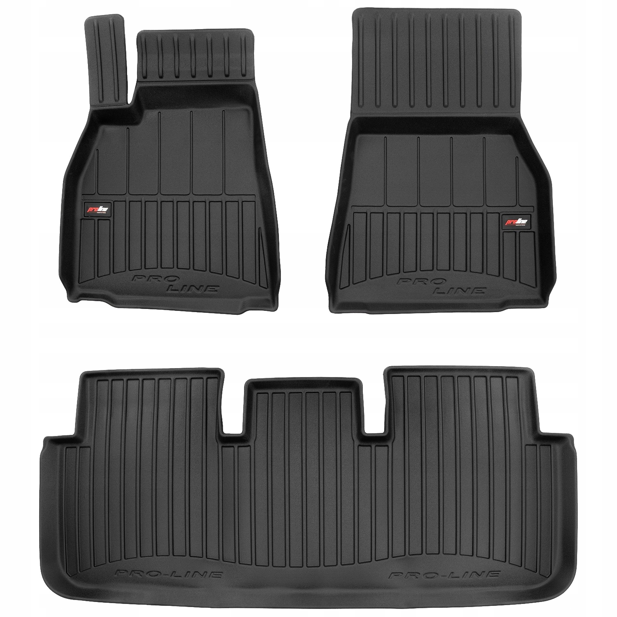 Koberce do auta Pro-Line Tesla Model S od roku 2021 Liftback po facelifte