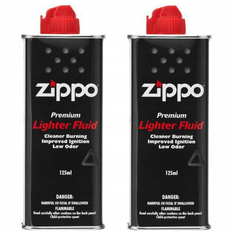 

2 x Benzyna Zippo 125ml do zapalniczek