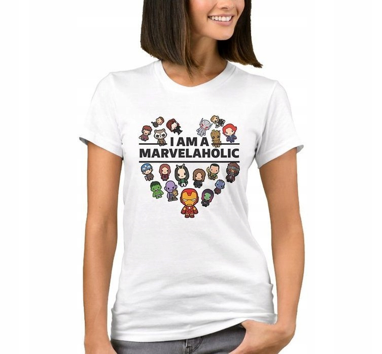 

Koszulka damska Marveloholic Marvel Avengers L