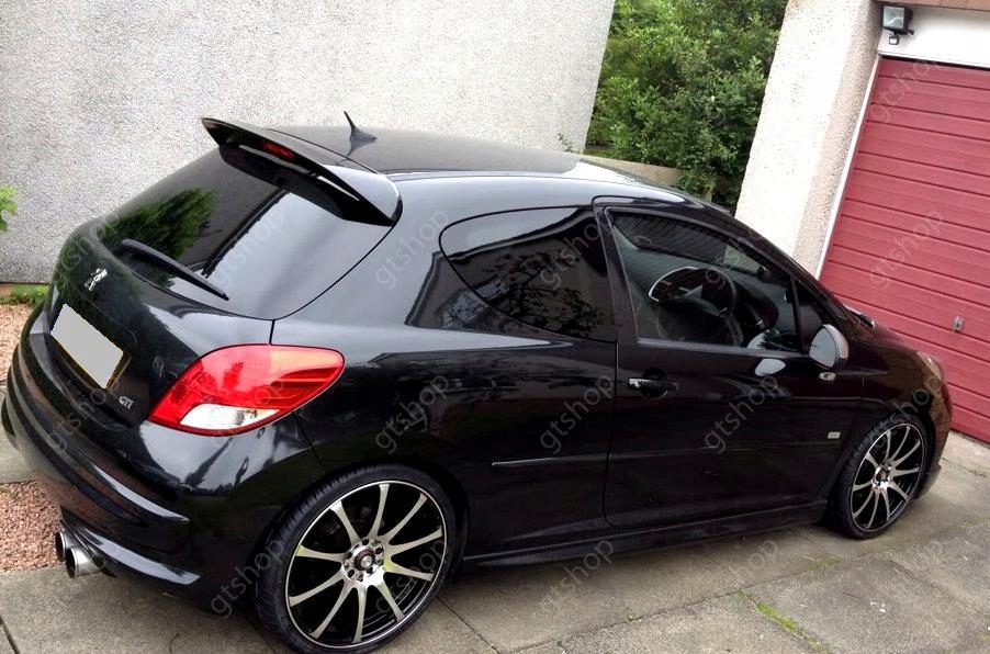 PEUGEOT 207 SPOILER DASZEK NA KLAPĘ TYŁ - GT SHOP