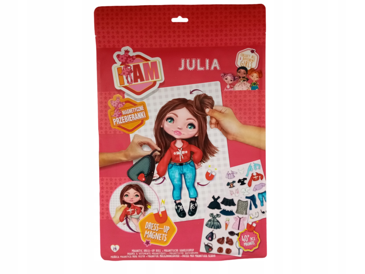 

Magnetyczna lalka- przebieranki Canenco Julia