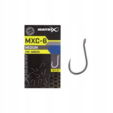 Haczyki Matrix MXC-6 Barbless Eyed Size 18