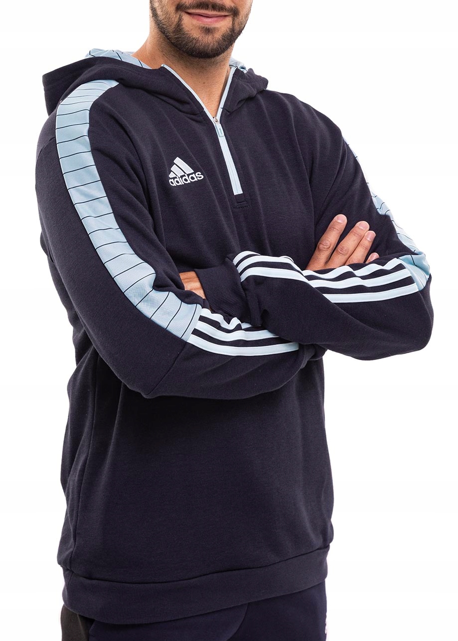 Pánská mikina adidas s kapucí sportovní vel. M