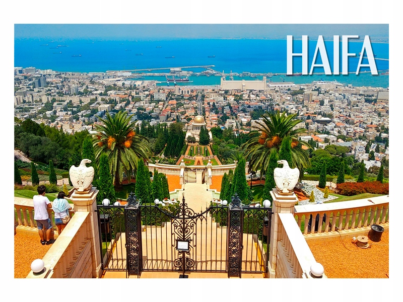 

Izrael Hajfa Architektura Magnes na lodówkę