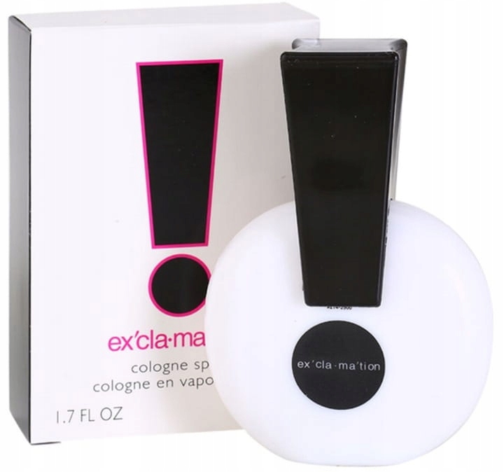COTY EXCLAMATION 50ML WYKRZYKNIK EAU DE COLOGNE PERFUMY DAMSKIE