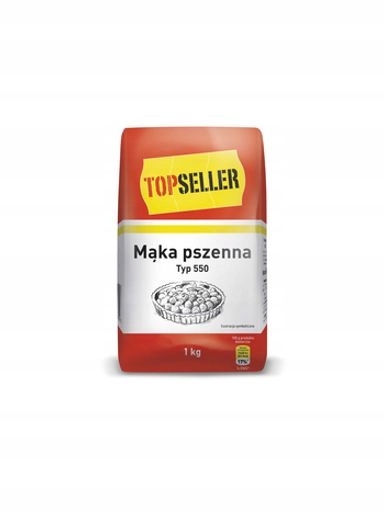 Levně 13X Topseller Pšeničná mouka typ 550 1 kg