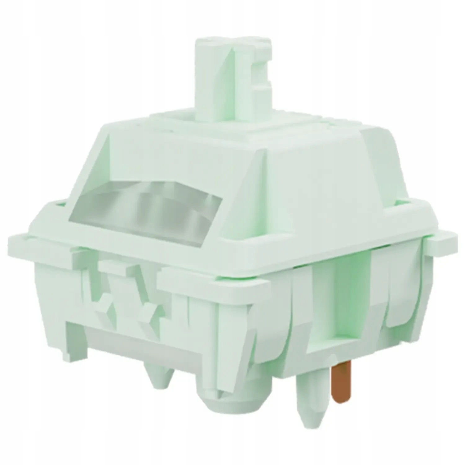 Gateron Full Pom Smoothie Mint Prepínače Linear Silent 110 ks