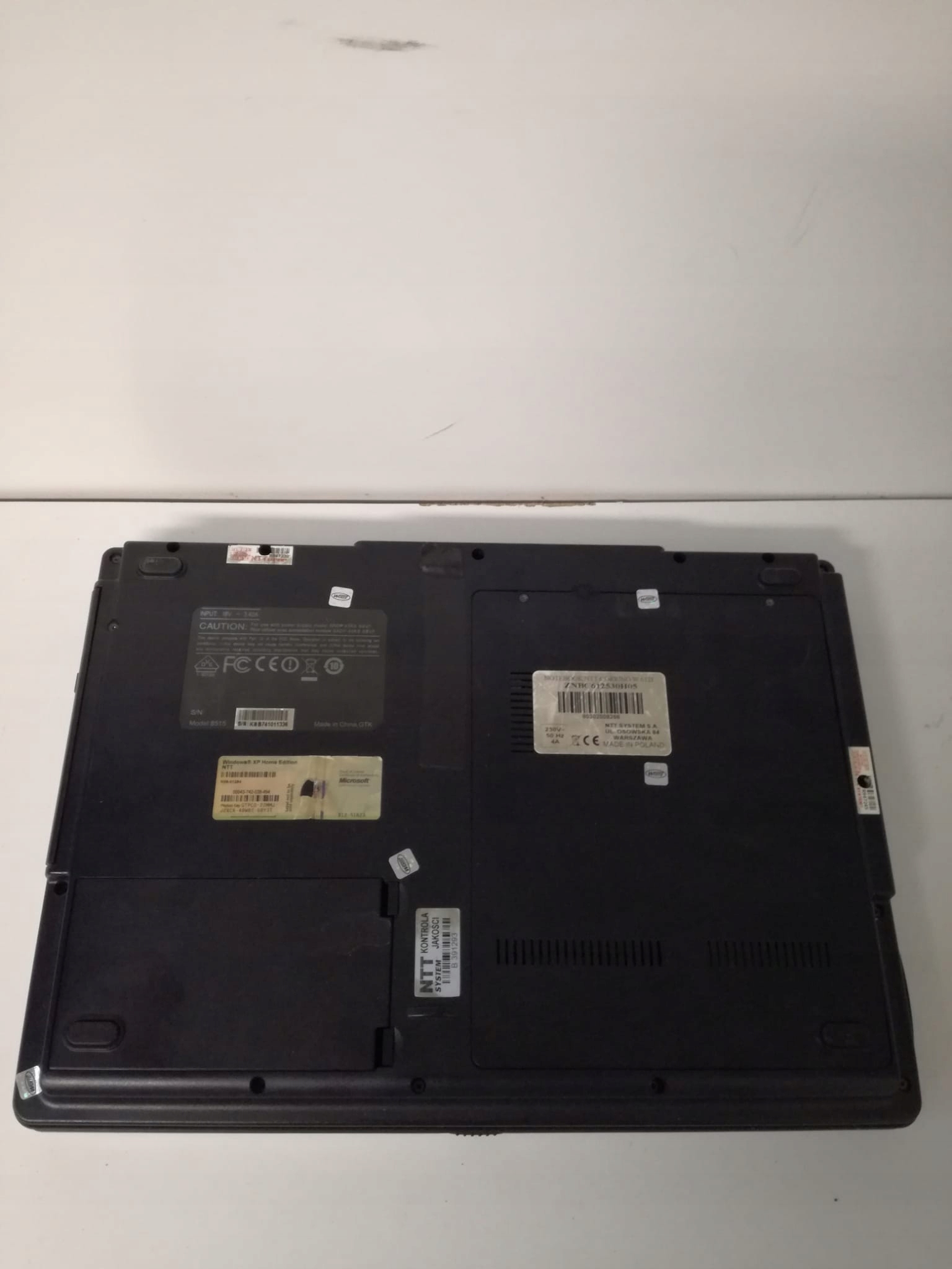 Laptop NTT8515 OPIS 4068/22 Model NTT 8515