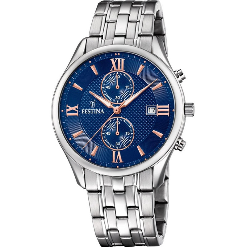 Stříbrné Hodinky Festina F6854-6 Manuál