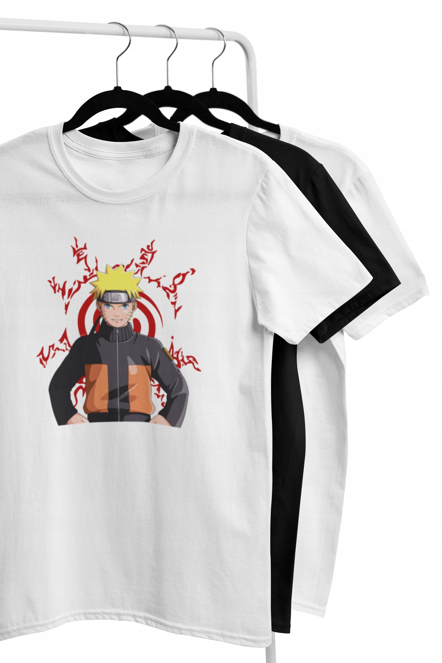 

Koszulka Anime Naruto Manga Prezent Fana Biała L