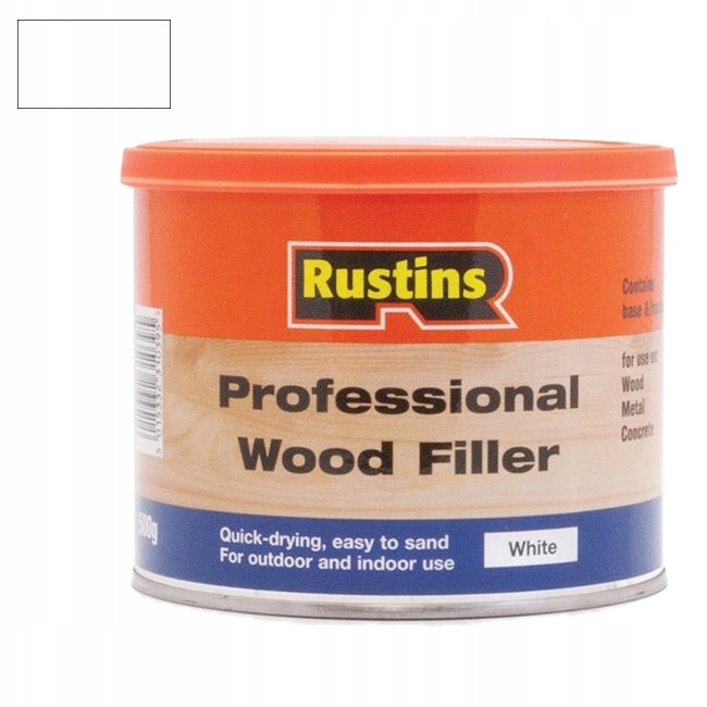 

Rustins Filler wypełniacz szpachla do drewna 250g