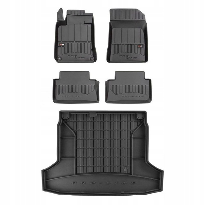 Set 3D gumové rohože Peugeot 508 1 Sedan 2010-2018 zkz