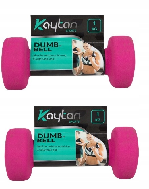 

Dumbbell Odważnik Ciężarek Hantla Hantel 1 Kg x 2