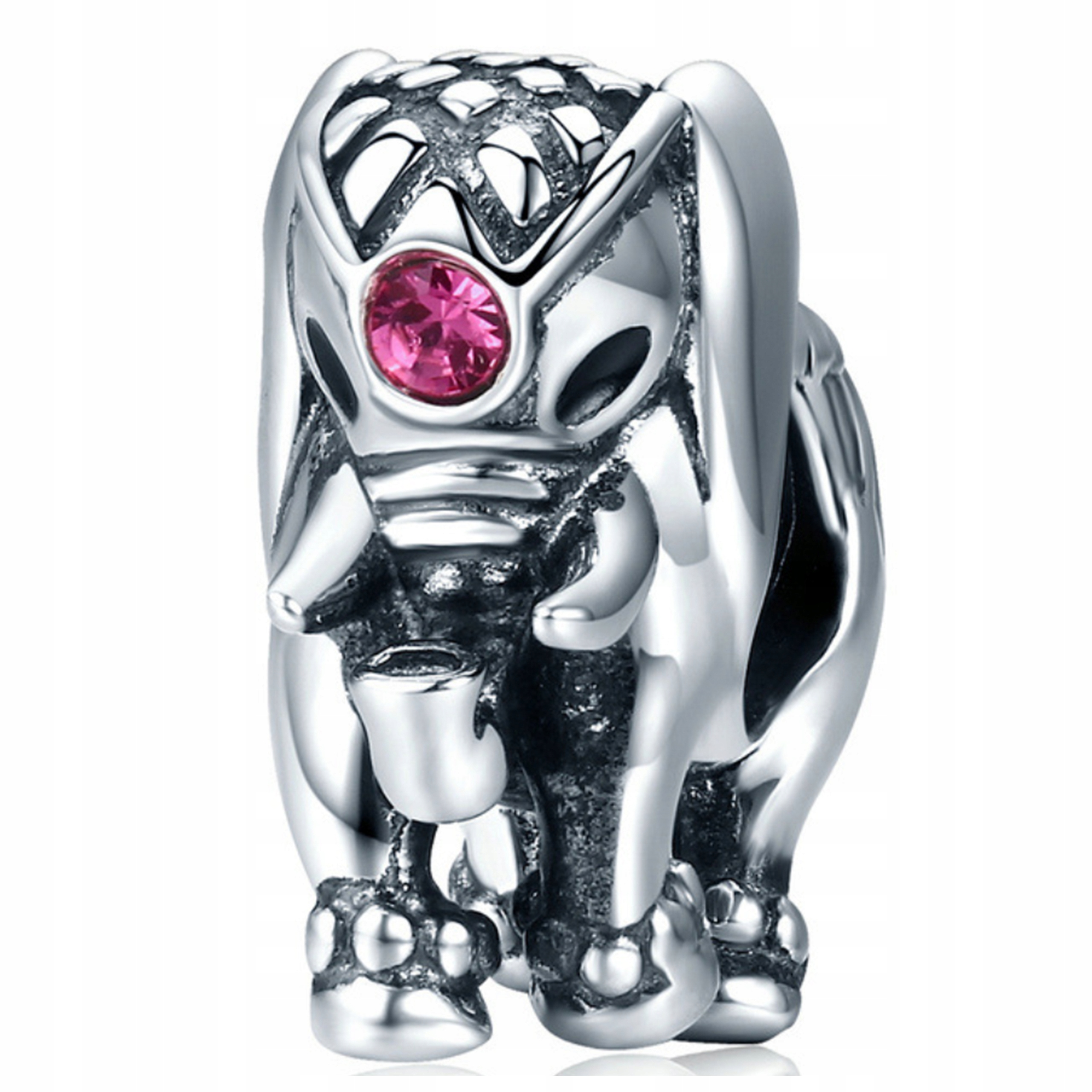 

Charms do Pandora zawieszka słoń cyrkonia Srebro