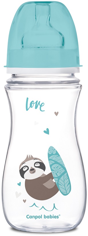 CANPOL BUTELKA ANTYKOLKOWA EASYSTART 300ml Wiek dziecka 12 m +