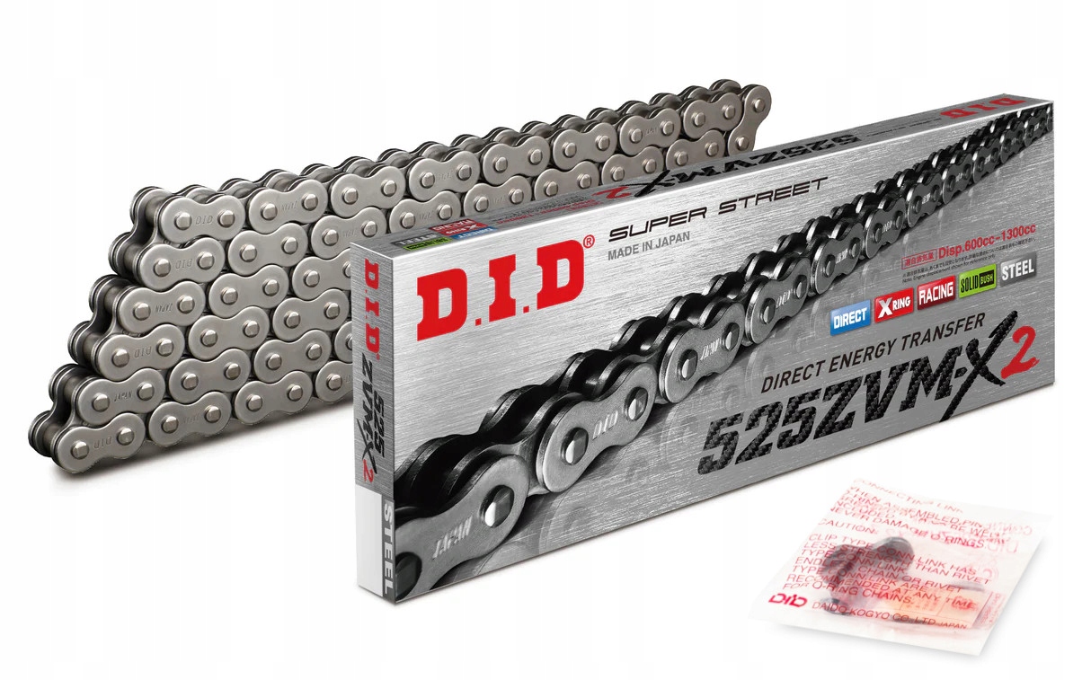 Hnací řetěz 525 ZVMX-2 Nejvýkonnější DiD 104