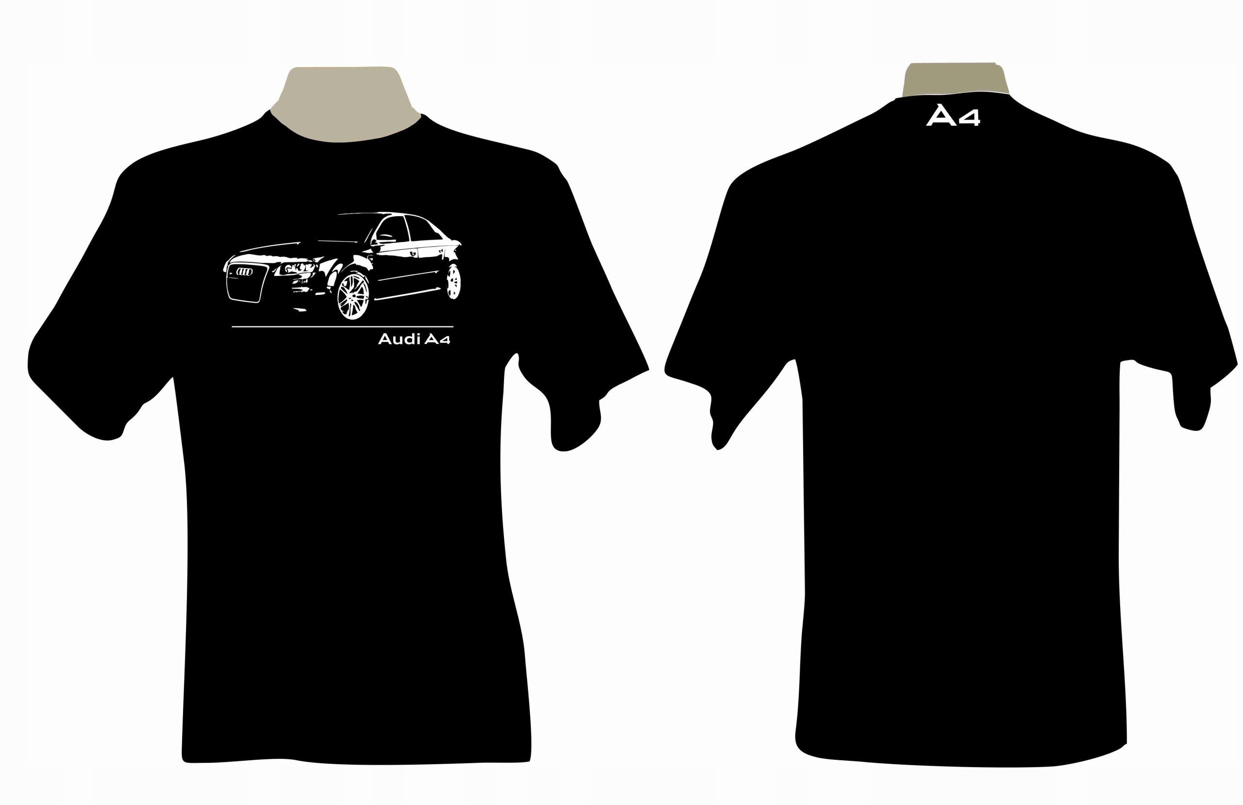 KOSZULKA T-shirt z nadrukiem Audi A4 B7 Marka bez marki