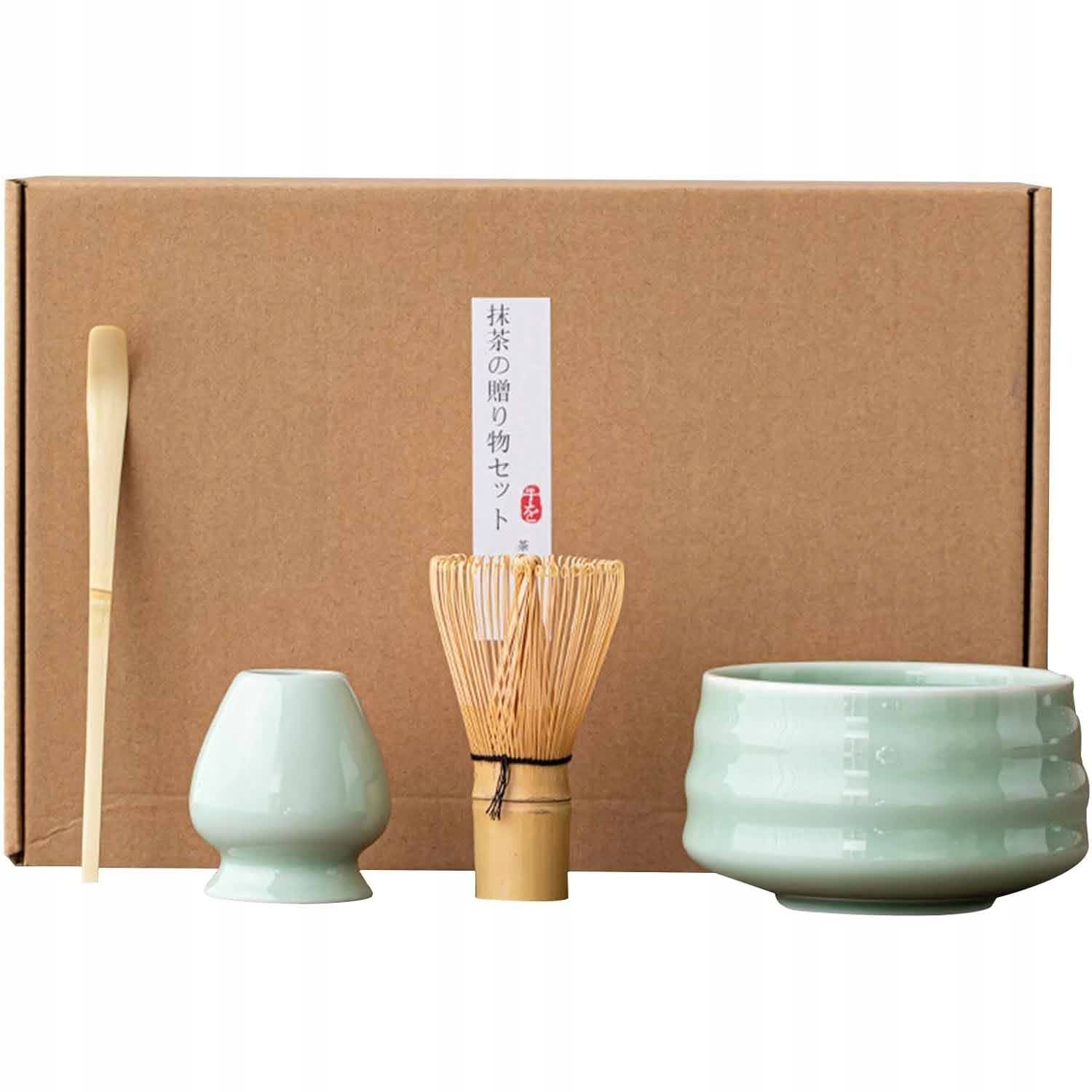 Dárková Sada Sada Matcha Čaje, 4DÍLNÝ Mixér Matcha