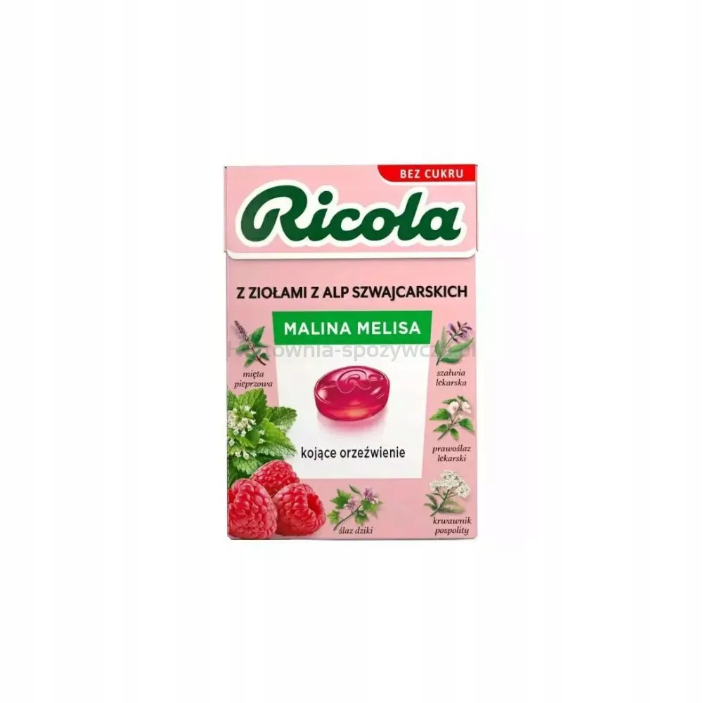 Levně Malina Melisa 27,5 g Ricola