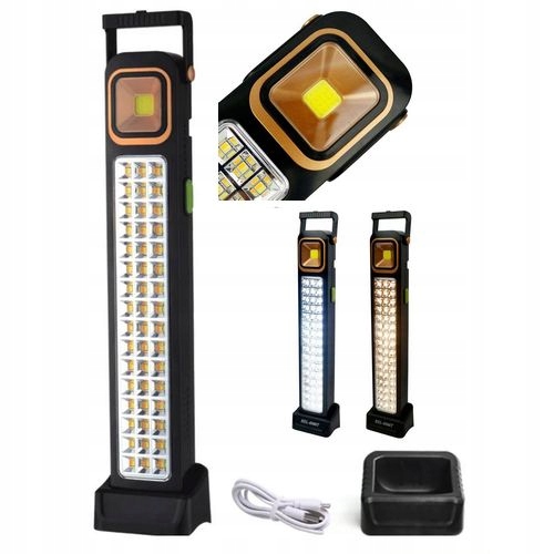 LAMPA SOLARNA USB DOM KEMPING SAMOCHÓD 48 LED COB Kod producenta Lampa słoneczna Reflektor POWER BANK 48