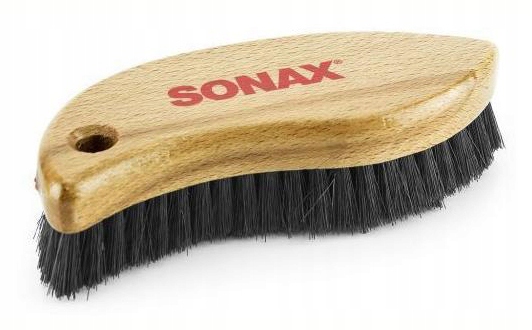 SONAX SZCZOTKA DO MYCIA TAPICERKI SKÓRY TKANIN