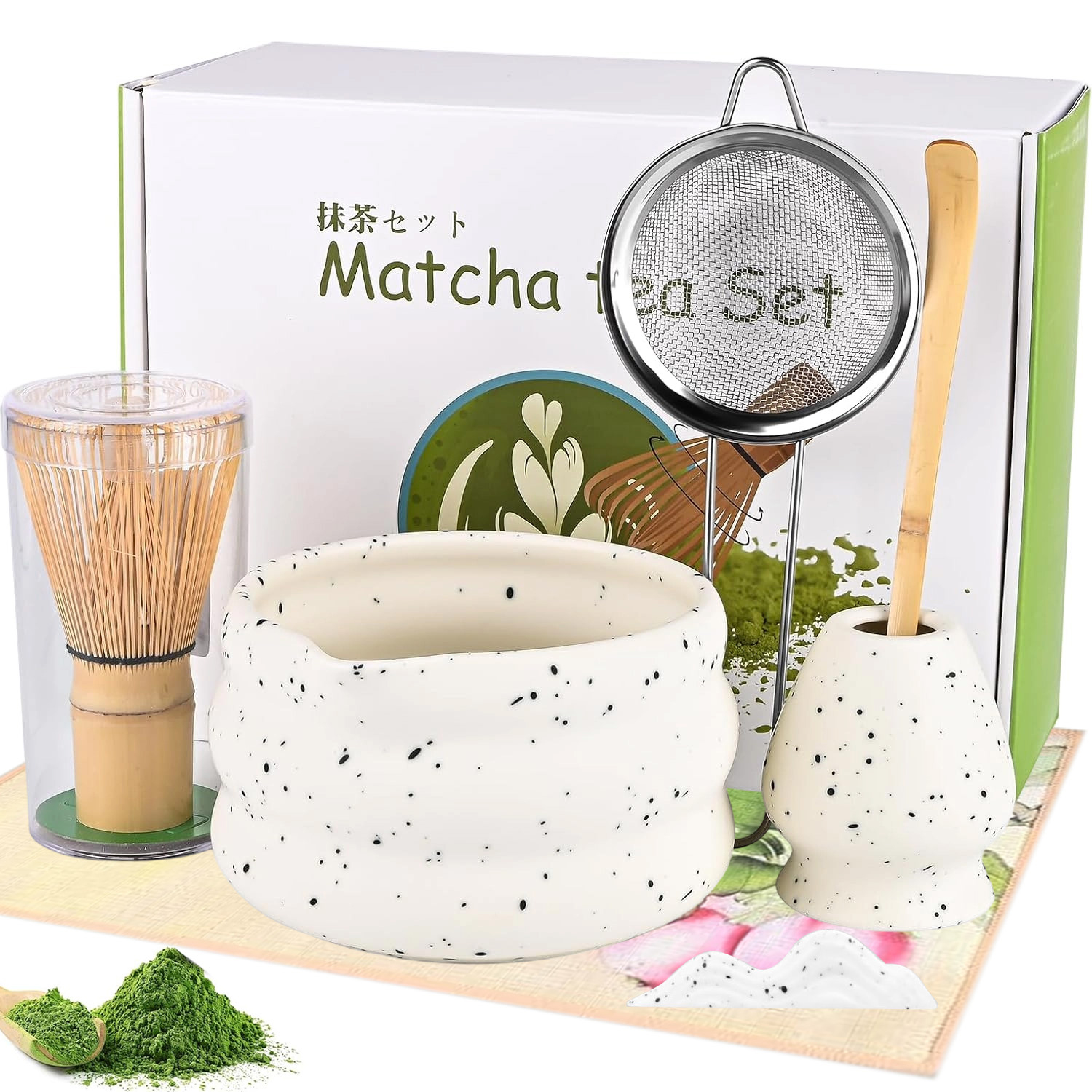 Levně Sada Pro Matchu 7DÍLNÁ Sada Pro Čajový Obřad Matcha Sada