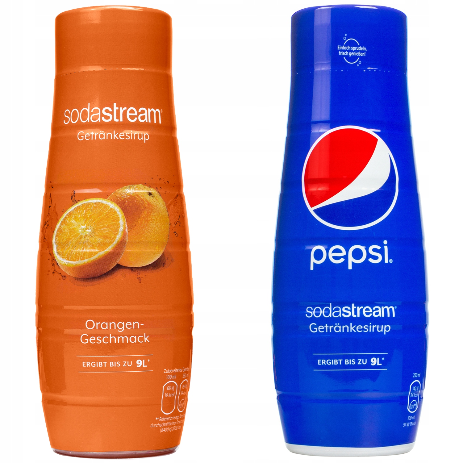 SYROPY SODASTREAM POMARAŃCZA CLASSIC PEPSI 400 ML