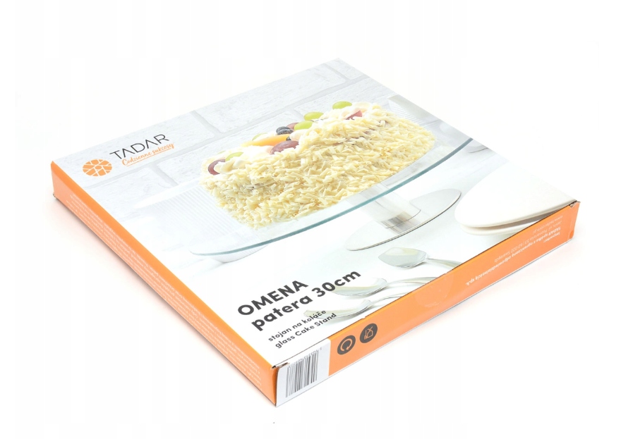 PATERA NA TORT OBROTOWA 1 POZIOMOWA CIASTO 30CM Kod producenta 5903313409773