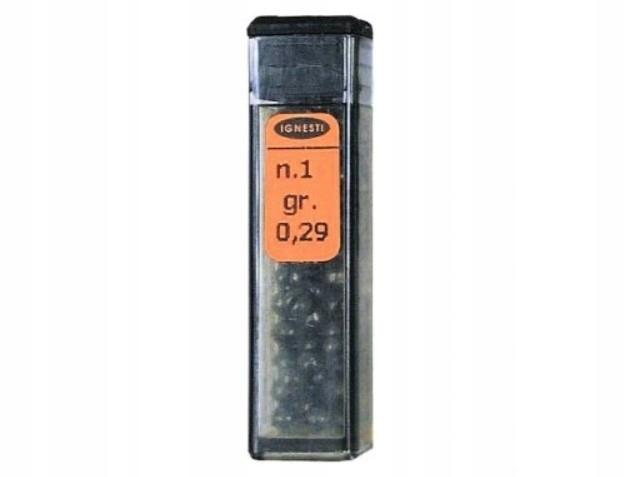 Śruty IGNESTI w dozach rozmiar 8 - 0,07g