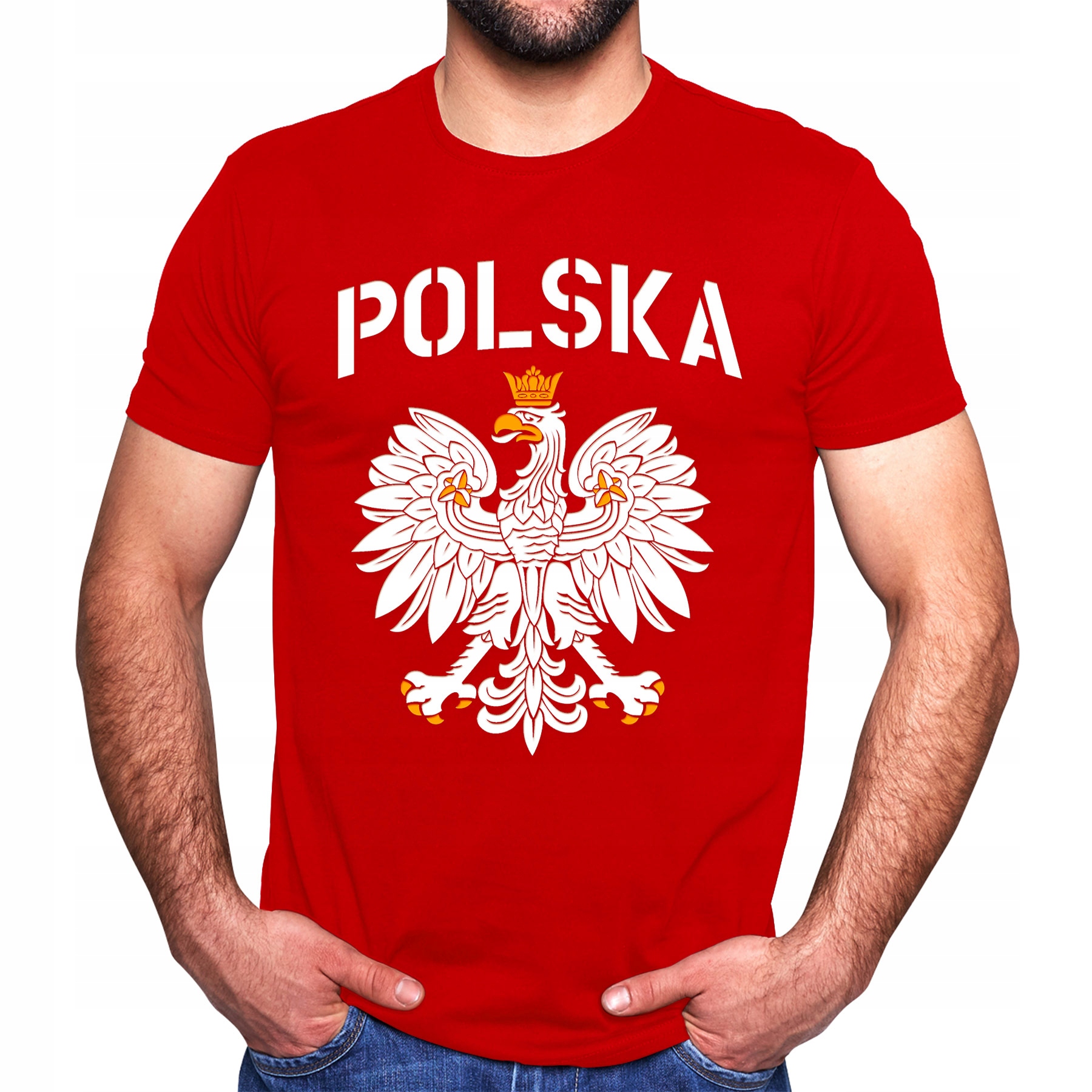 

Koszulka Polska Orzeł dl (M):: S,: czerwony