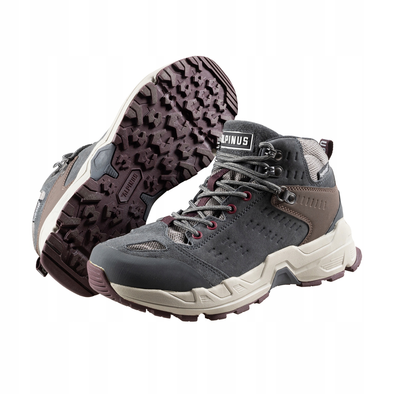 BUTY TREKKINGOWE OUTDOOR ALPINUS DAMSKIE SKÓRA 39