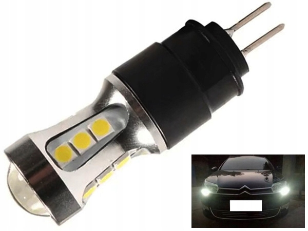Led Żarówka HP24W Canbus Dzienne Mocna Citroen C5 X7 Peugeot 3008 5008 Drl