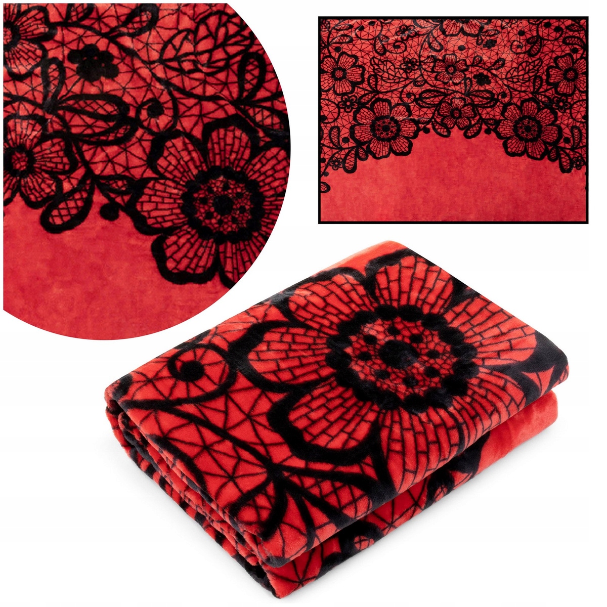 Akrylová deka Barevný přehoz na postel pléd 160x210 teplý nadýchaný