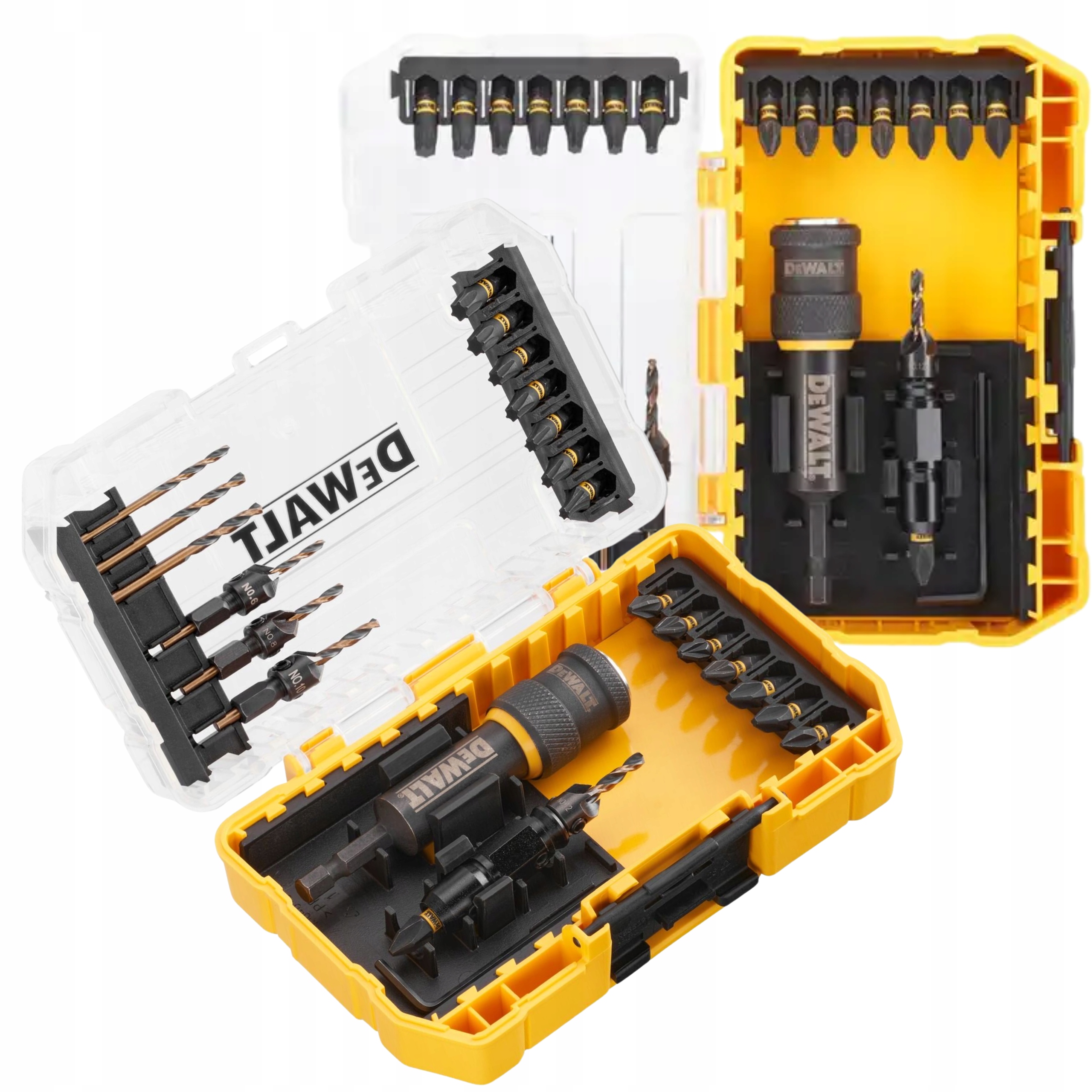 Zestaw Mieszany Bitów I Wierteł 23SZT. "obróć I Pracuj" Dewalt DT70779T