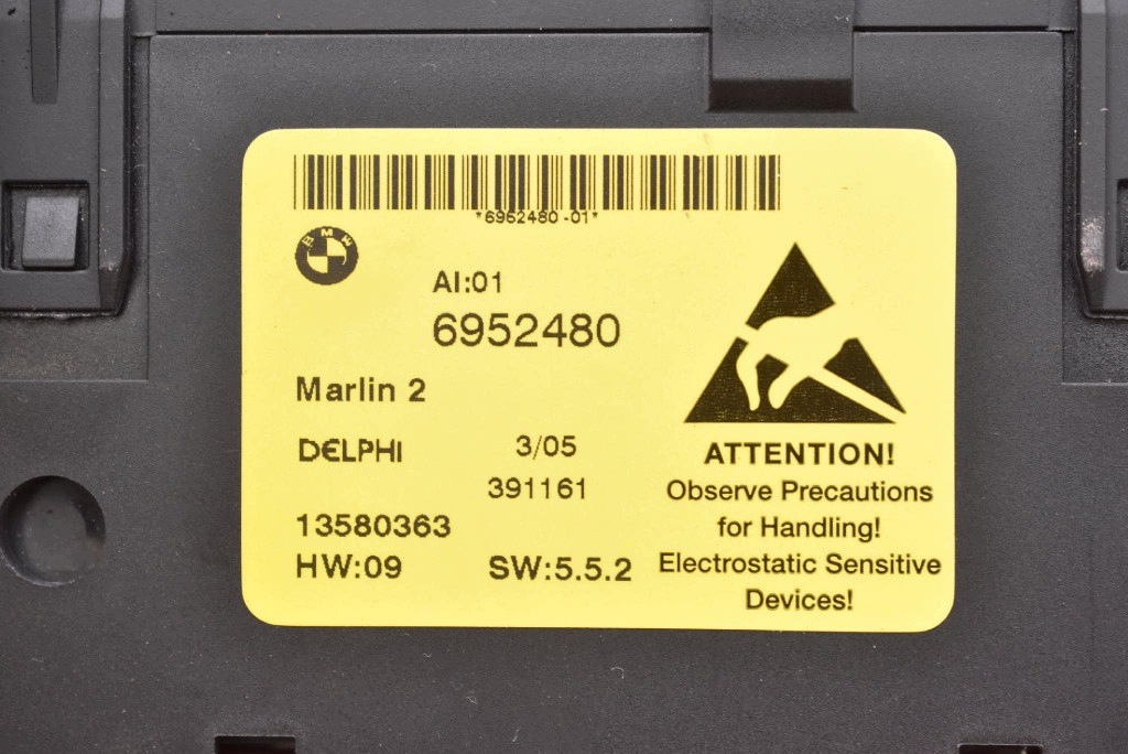PANEL Hitzung Sitze DTC PDC 6952480 BMW E60 E61 03-07