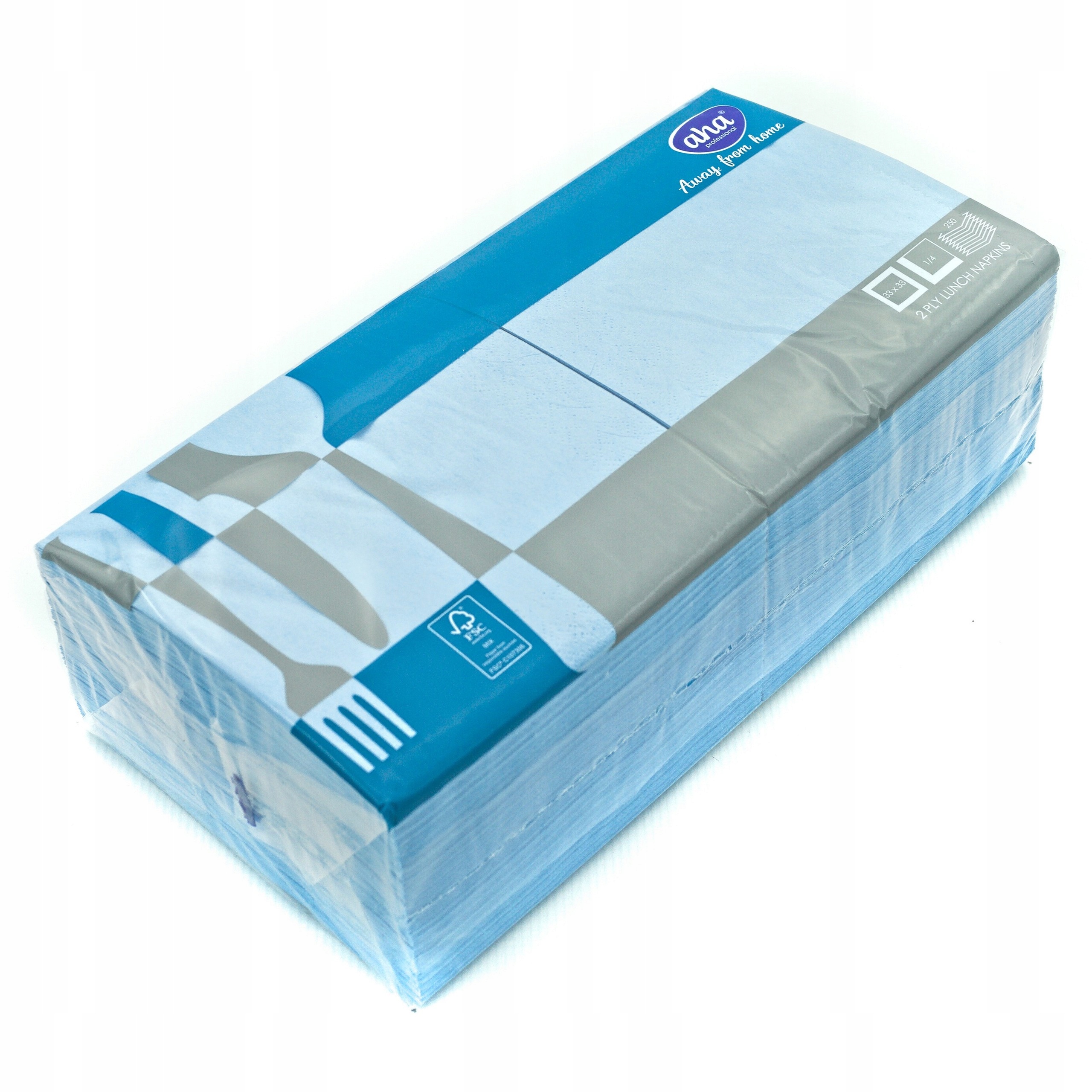 

Serwetki Papierowe 33x33 cm 2w Niebieskie 250szt