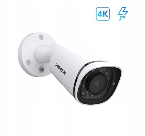 Sieťová Ip kamera 4K 8Mpx H.265 Poe IR40m 2,8 mm