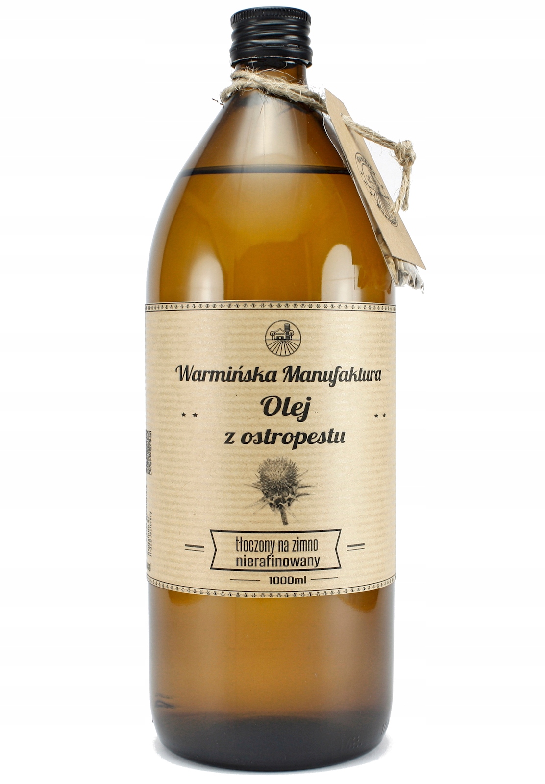 Ostropestřecový olej 1000 ml Warmińska Manufaktura