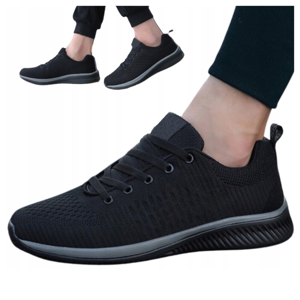 Buty robocze Specto półbuty czarno-szare bardzo lekkie